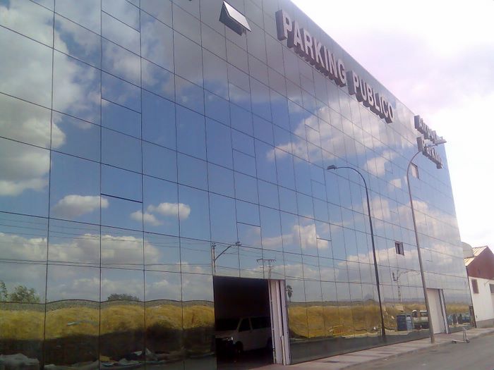 Fachada parking privado Málaga
