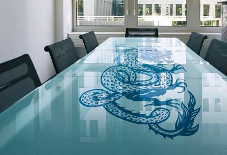 Mesa serigrafiada