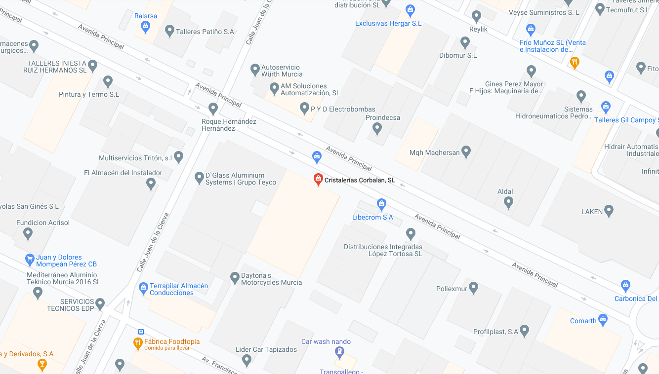 Mapa de presencia internacional de Glasscor Design en Europa y otros mercados